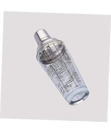 Cabilock Outil De Barre Agitateur De Bar Stockage De Conteneurs De Bananes Cylindre De Mousse Blanche Agitateur En Acier Inoxydable S chage Des Shaker Positionner Avec chelle - Buy Online on GoSupps.com