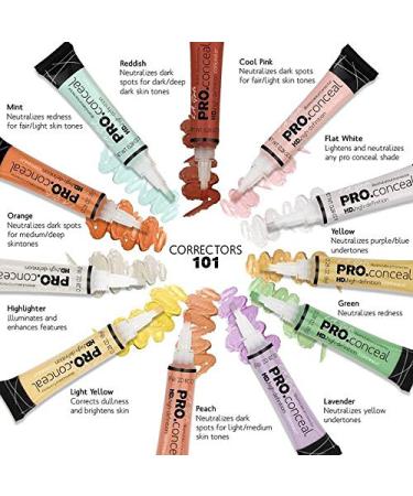 L.A. Girl Pro Conceal HD Concealer - Medium Beige (0.28 oz) | Flawless Finish & Full Coverage - Buy Online on GoSupps.com