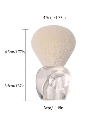 BQAN Nail Dust Brush Nail Art Dust Powder Remover Brush Nail Arts Dust Cleaner Brush Soft Kabuki Cleaner Brush for Makeup or Acrylic UV Gel Nail Arts (Transparent) 2.Transparent - Buy Online on GoSupps.com
