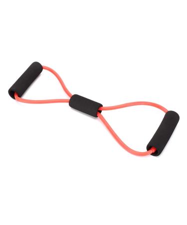 8 Shaped Pull Rope Chest Expander - Comfortable Elastic Strong Tension for Blood Circulation - Red - Buy Online on GoSupps.com