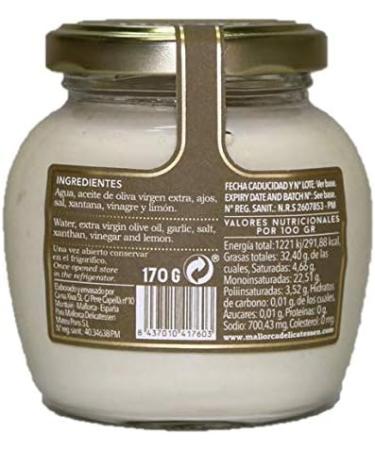 Mallorca Delicatessen Allioli traditional olive oil extra 170 g - Buy Online on GoSupps.com