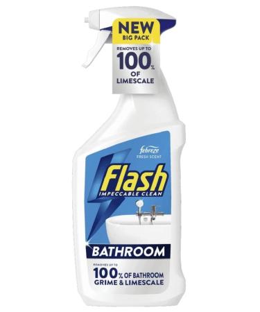 Flash Bathroom Cleaning Spray 800ml - Buy Online on GoSupps.com