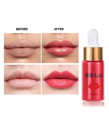 Reddhoon BB Lips Serum Kit: Semi Permanent Lip Pigment Treatment with 4 Colors Liquid Pigments, Exfoliating Gel, and Booster - Buy Online on GoSupps.com
