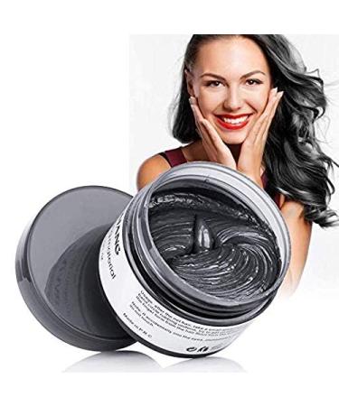 Temporary Hair Color Wax 4.23 oz | Instant Hairstyle Cream Pomade for Party & Cosplay | Easy Cleaning | Black - Buy Online on GoSupps.com