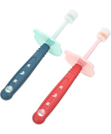 Gleavi 8 STK Baby Toothbrush Set - 360-Degree Silicone Toothbrushes for Children | Essential Baby Needs - Buy Online on GoSupps.com