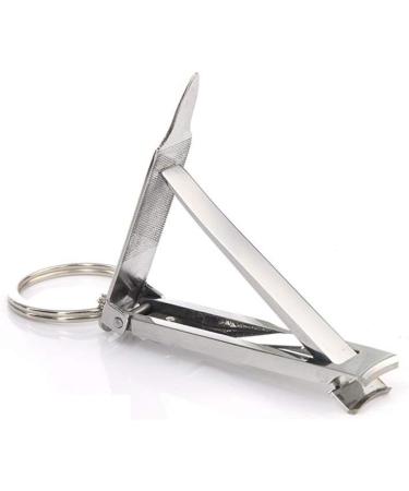 UNbit Nail Clipper Adult Nail Clippers/Stainless Steel Silver Nail Clippers 12 * 60mm Stainless Steel Folding Nail Clippers Ultra-Thin - Buy Online on GoSupps.com