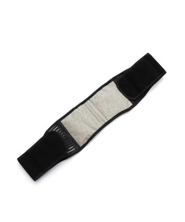 Mobestech 1pc Heating Waist Lumbar Support Brace Waist Heating Pad Thermal Lumbar Brace Lower Back Heating Belt Heating Waist Belt Waist Back Support Waist Brace Keep Warm Support Belt M Black