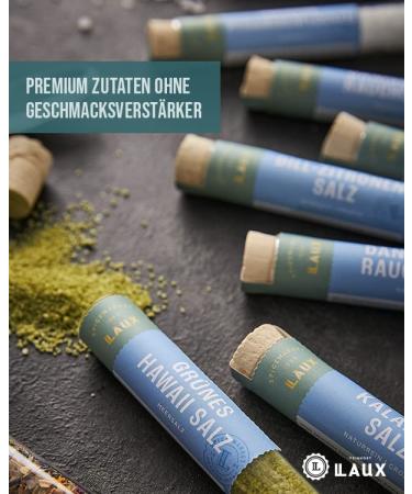 Laux German Snack Gift Box - 5 Premium Spices - High-Quality Ingredients - Perfect Gifts for Men & Women - Father's Day Spices Set - Buy Online on GoSupps.com