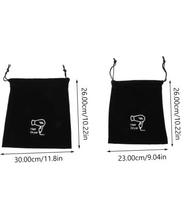 POPETPOP 4 Pcs Storage Bag Hair Travel Bag Travel Hair Tools Hair Dryer Household Product Bag - Buy Online on GoSupps.com