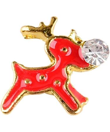 Beaupretty Christmas Nail Jewelry and Decorations 3D Rhinestone Nail Decals Nail Art Stickers 12pcs(Mixed Color) - Buy Online on GoSupps.com