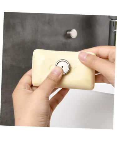 Ciieeo 6 Pcs Magnetic Soap Holder Soap Holder Wall Soap Drying Holder Caps Shower Soap Magnetic Holder for Bar Soap Bar Soap Holder Stainless Steel Bath Products Household - Buy Online on GoSupps.com
