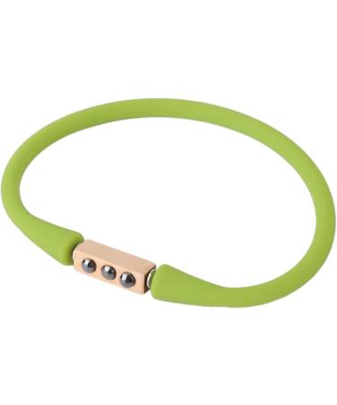 Buy Negative Ions Energy Bracelet for Men & Women - Magnetic Therapy Silicone Sports Bracelet - Ideal for Gym & Basketball (Green) - Buy Online on GoSupps.com