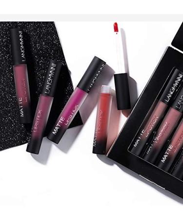 12 Color Waterproof Matte Liquid Lipstick Set | Long-Lasting Moisturizing Lip Gloss | Shop Internationally - Buy Online on GoSupps.com