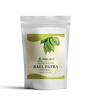Herbal Hills Bael Patra Powder Bael Leaf Bilva Powder Aegle Marmelos 16 Oz Pack Of 1 16 Ounce (Pack of 1)