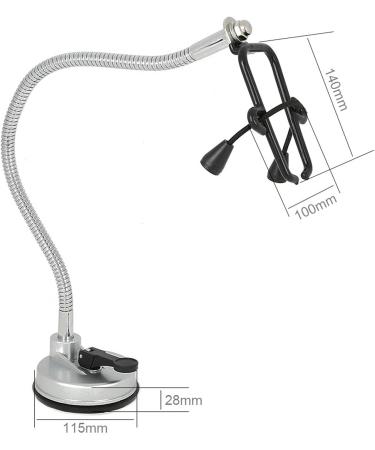 KUIKUI Hands-Free Hair Dryer Wall Holder with 360 Degree Rotation and Strong Suction Cup - Buy Online on GoSupps.com