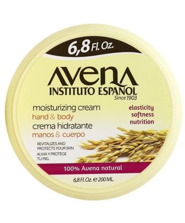 Avena Daily Moisturizing Hand & Body Cream 6.8 oz (Pack of 2)