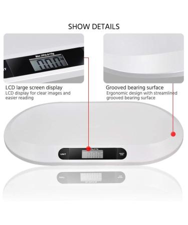 Buy Digital Baby Scale LCD Display Electronic 20 kg Capacity | Accurate Weight Measurement for Infants | International Shipping Available - Buy Online on GoSupps.com