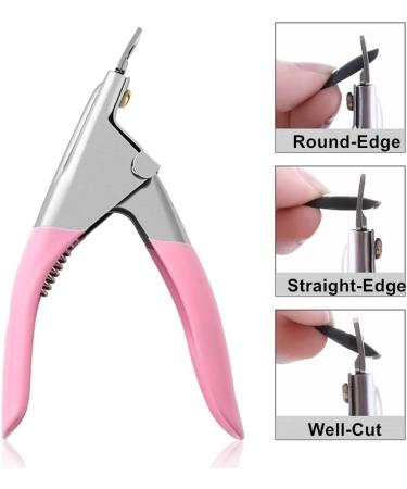 Professional False Nails Clipper | Nail Art Manicure Tool for Acrylic & Gel Tips - Buy Online on GoSupps.com