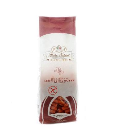 Pasta Natura Gluten Free Italian Pasta with Vegetable Flours & Cereal 250g (Maccheroni Red Lens)