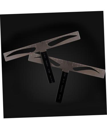 Beavorty Pro Eyebrow Template Eyebrow Stencil Kit Eyebrow Ruler Stencil Brow Stencils Positioning Ruler With Box Suite - Buy Online on GoSupps.com