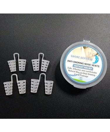 SAHI Anti-Snoring Nose Vents Pack of 4 - Natural Snore Relief Solution | Fast, Simple, Instant Relief - Buy Online on GoSupps.com