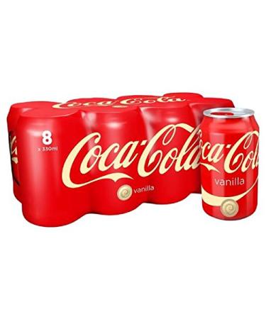Coca-Cola Coca-Cola Vanilla 8 x 330 ml