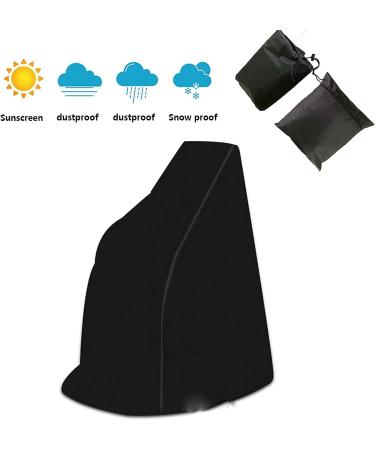 Elderly Wheelchair Cover Black 3 Layers Oxford Cloth Dustproof Waterproof Mobility Scooter Wheelchair Cover - for Electric Wheelchair Cove 45 * 29 * 51in - Buy Online on GoSupps.com