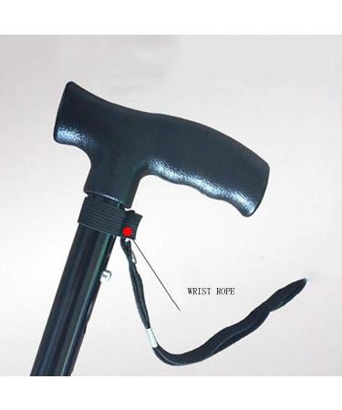 Canes Four Telescopic Folding Skid Cane Elderly Adjustable Crutches Fashionable Bathing in Sunlight - Buy Online on GoSupps.com
