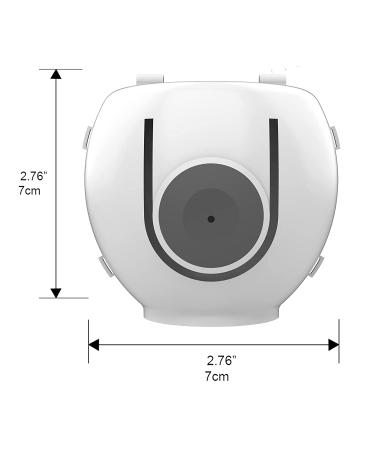 QT BABY Universal Fit Door Knob Covers - Childproofing Safety Cover for Kids - Upgraded Design, Easy Grip, White, Round Shape - Pack of 8 - Buy Online on GoSupps.com
