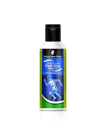 Fast Pain Relief Muscles Massage Oil Suitable for Back Pain Muscle Pain Joint Pain Knee Pain 100 ML White