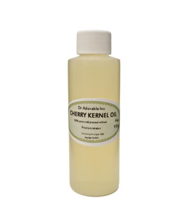 Dr Adorable - 4 oz - Cherry Kernel Oil - 100% Pure Natural Organic Cold Pressed