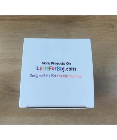 LittleForBig Large Shield Pacifier Generation-3 Adult Size 3 - Pink/Purple/Blue 3-Pack | Perfect for All Ages - Buy Online on GoSupps.com