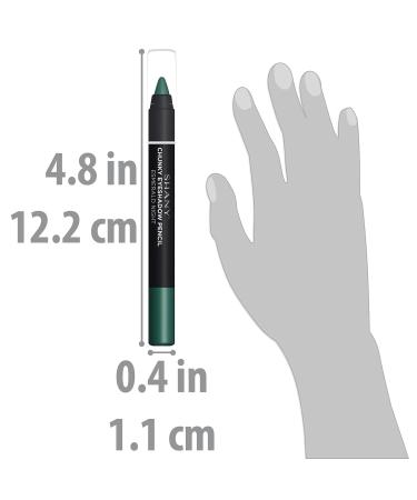 SHANY Chunky Eyeshadow Pencil - Esmeralda Night with Vitamin E & Aloe Vera | International Shipping Available - Buy Online on GoSupps.com
