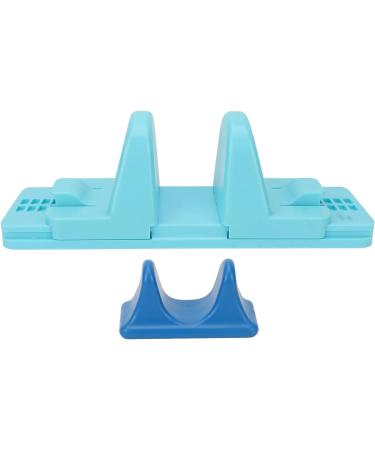 PSOAS Massage Device - Ergonomic Portable & Adjustable Tension Relief for Women | Safe Hip Massage at Home | Light Blue & Dark Blue - Buy Online on GoSupps.com