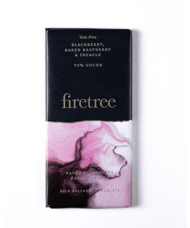 Firetree 72% Cacao Chocolate Bar 65g Single-Estate from Papua New Guinea Karkar Island