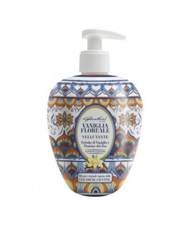 Gandini Gandini Floral Vanilla Liquid Hand Soap with Velvety Vanilla and Rice Proteins 500ml
