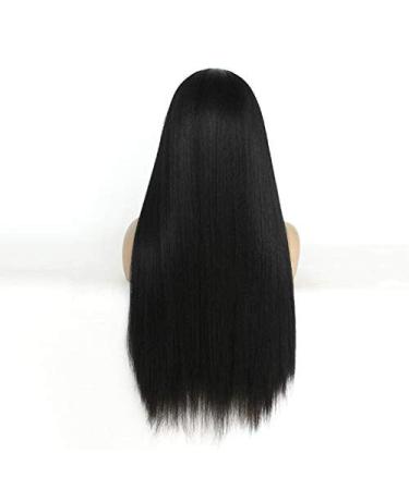 Shop BGHJUE Black Medium Long Straight Hair Wig | Hand-Woven High Temperature Fiber Wigs for International Shipping - Buy Online on GoSupps.com
