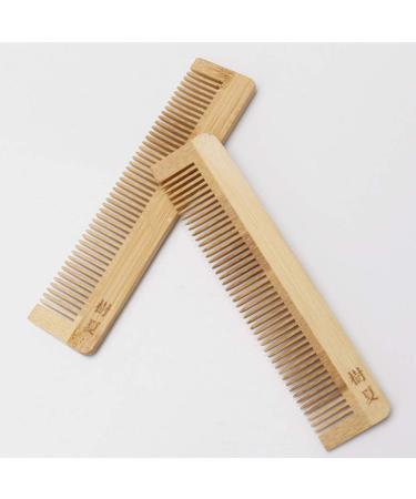 4 Pcs Wooden Comb Hair Comb Massage Comb Eco Friendly Zero Waste Bamboo Handmade Wood Hair Comb 5.35 ''/ 13.6cm for Women Men and Girls - Buy Online on GoSupps.com