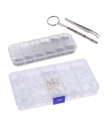 Gleavi tools for glasses repair sunglasses nose pads glasses Tool repair set for sunglasses nut lung glasses glasses repair set mother suite pink set