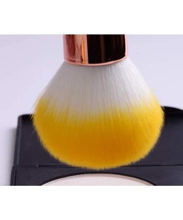 Buy Fluffy Easy Grip Curve Handle Face Powder Brush - Multifunctional Makeup Tool for Women | International Shipping Available - Buy Online on GoSupps.com
