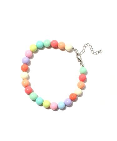 Dog Pearl Necklace Colorful Pet Jewelry Adjustable Pet Collar for Mini Breeds Dogs Cats Puppy Kitten - Buy Online on GoSupps.com
