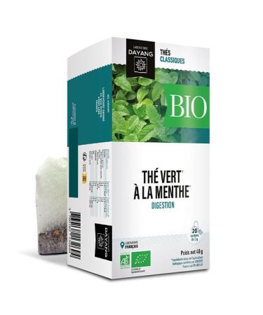 Dayang Organic Mint Green Tea 20 bags