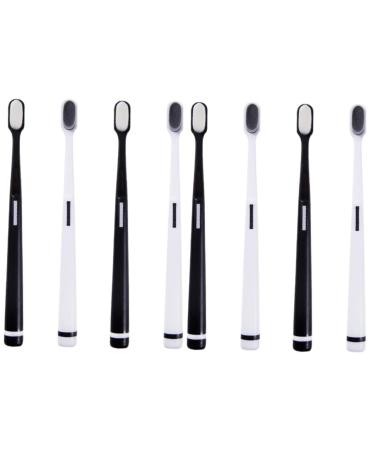 Gatuida 8 Pcs Wangan Hair Toothbrush Cleaning Brush Household Oral Care Tool Lovers Soft Fur