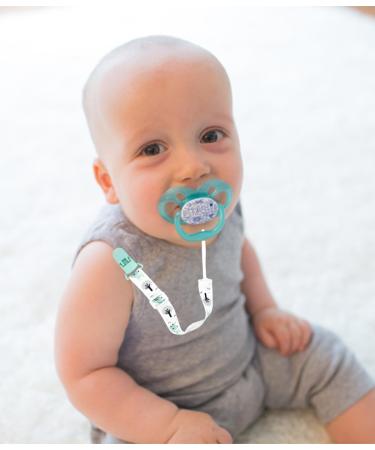 KGDUYC Soother Chains - Adjustable Anti-Lost Pacifier Clips & Straps | Baby Baptism Gift | 4 Pack - Buy Online on GoSupps.com