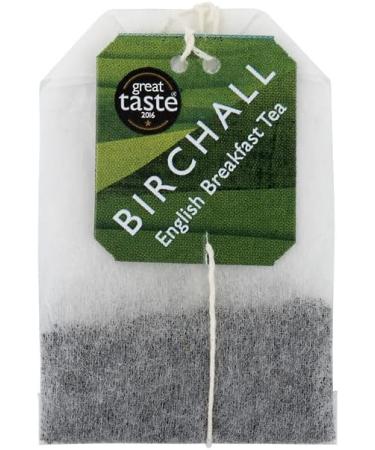 Birchall Tea - English Breakfast Tea - 6 Boxes Of 25 Enveloped Plant-Based Tea Bags - Bold and Bracing English Breakfast Tea Bags - Robust Flavorful And Perfectly Balanced to Start Your Day - Buy Online on GoSupps.com