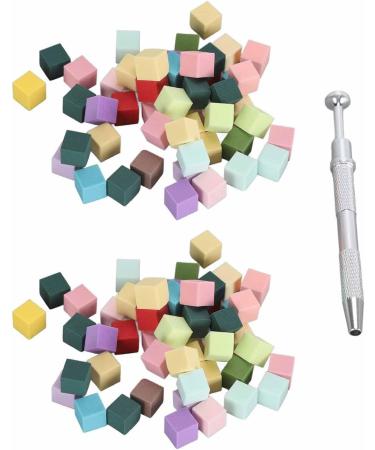 Portable Nail Sponge Buffer Block Versatile Mini File with Clip for Manicure Tofu Cubes - Buy Online on GoSupps.com