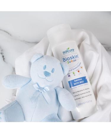 Salcura Bioskin Junior Bath Milk - Gentle Skin Relief for Kids | 300 ml - International Shipping Available - Buy Online on GoSupps.com