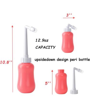 Portable Peri Bottle for Postpartum Care | Travel Bidet & Perineal Cleansing Spray in Pink | Essential Recovery Tool for New Moms - Buy Online on GoSupps.com
