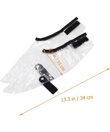 CRILSTYLEO 1 Pair Barber Shoe Covers Barber Shoes Hair Dye Shoe Cover Hairdresser Haircut Shoes Cloth Shoe Barber Safety Shoe Covers Hair Stylist Shoes Capes 34.00X15.00X15.00CM - Buy Online on GoSupps.com