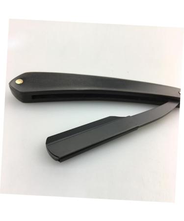 Fomiyes Men's Razor - Portable Wooden Handle Barber Razor | High-Quality Metal Manual Hair Removal Tool - Buy Online on GoSupps.com